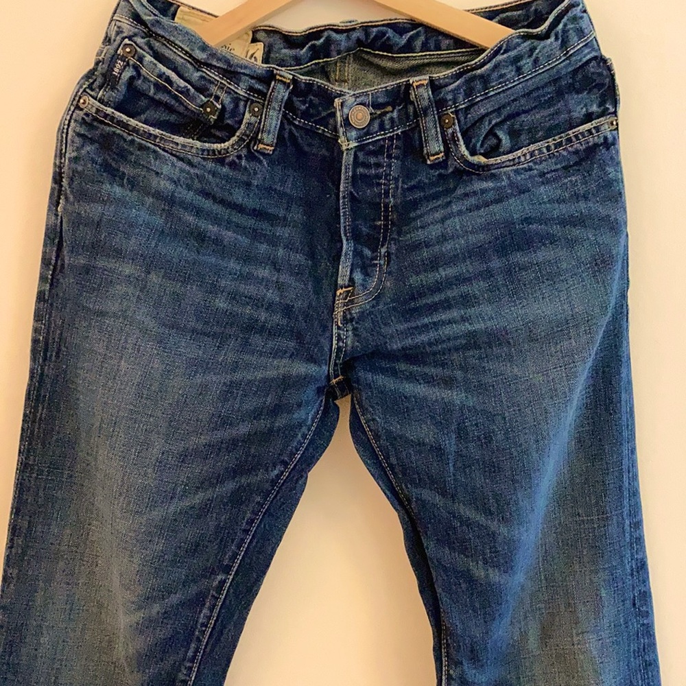 Abercrombie Boys Remsen Low Rise Slim Straight